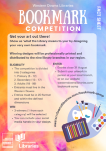 Bookmark Competition Fact Sheet PNG