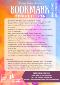 Bookmark Competition T&C