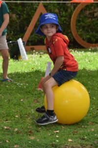 Local families had a ball at the inaugural Under 5s Day