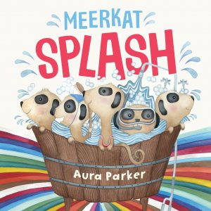 Brith-3 years winning book "Meerkat splash" by Aura Parker